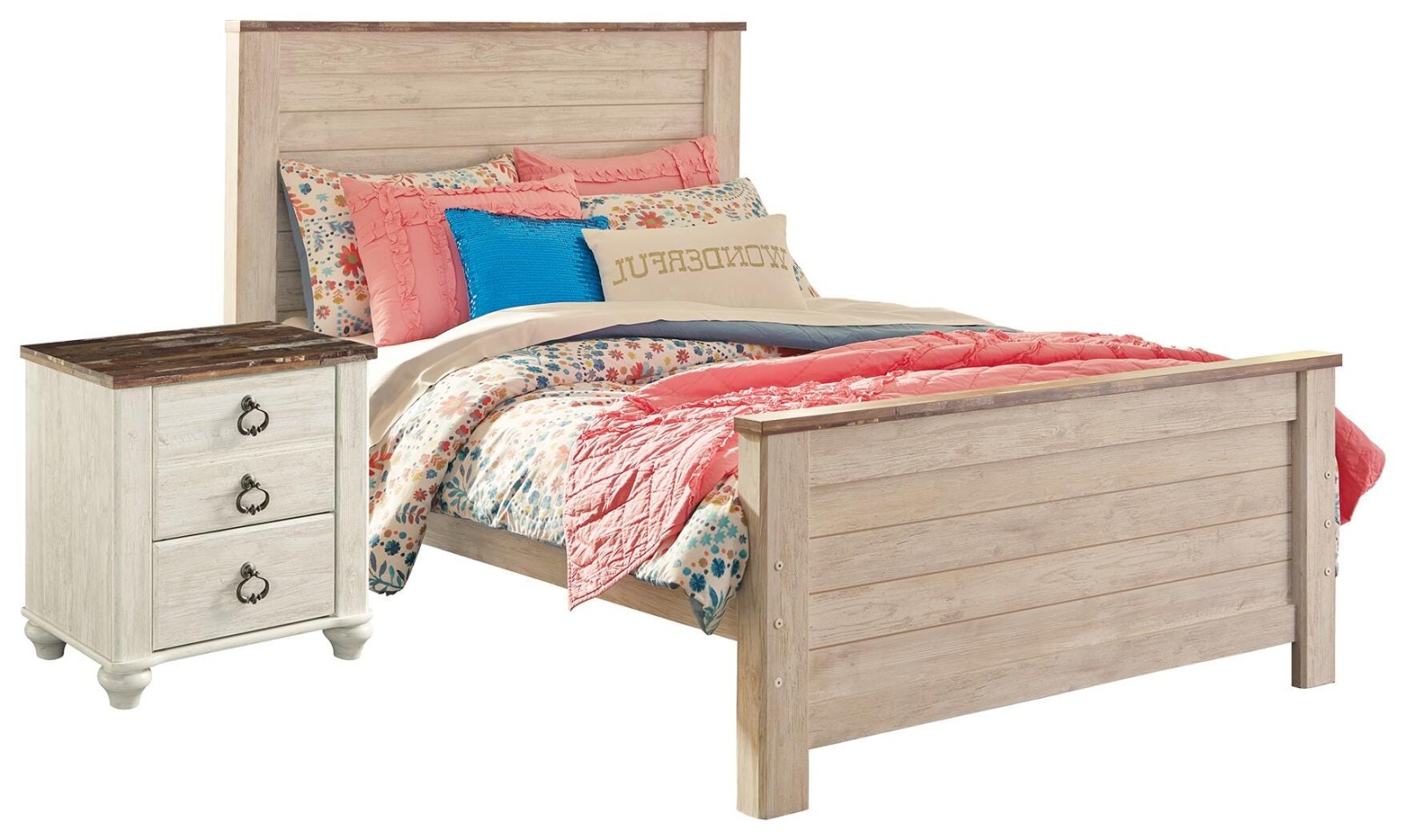 7 pc Willowton Full Youth Bedroom Set