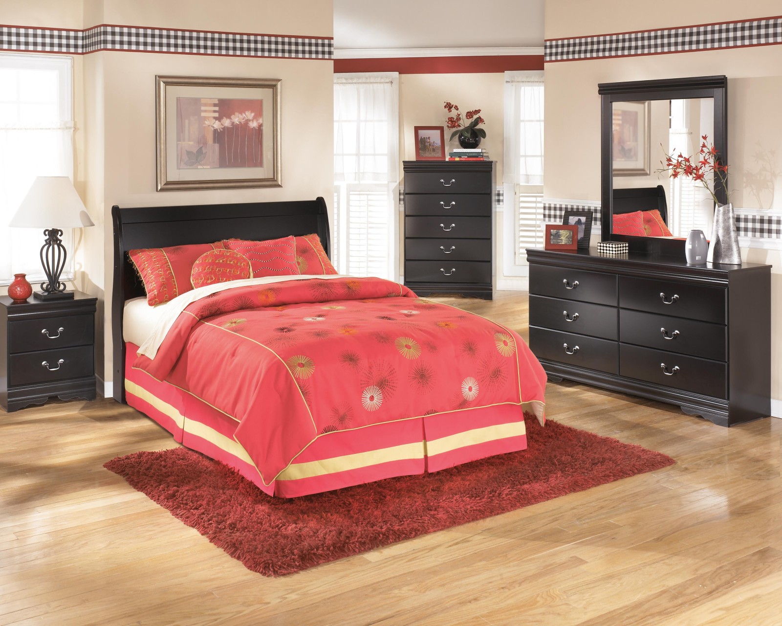 5 pc Huey Vineyard Full Youth Bedroom Set