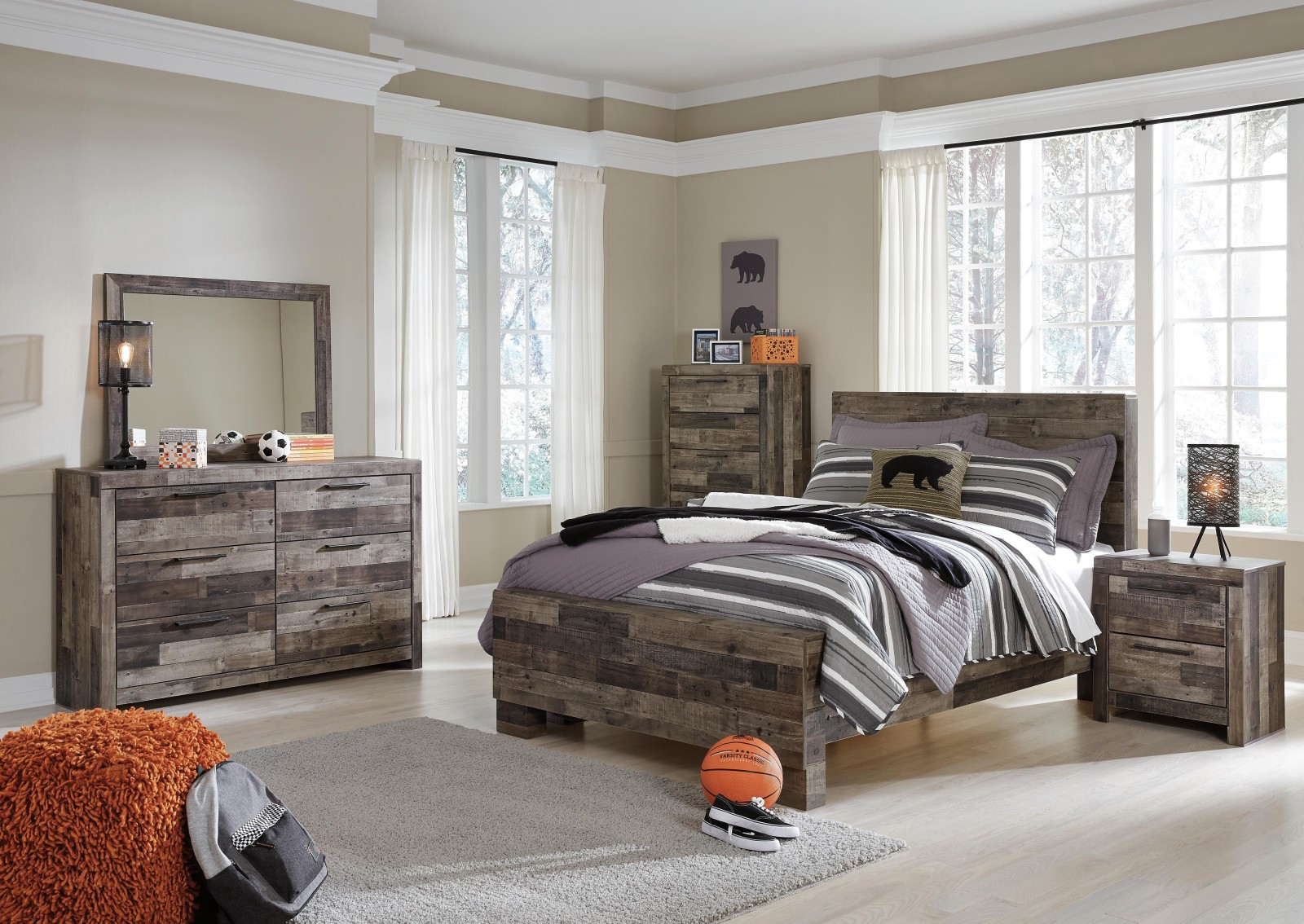 5 pc Derekson Full Youth Bedroom Set