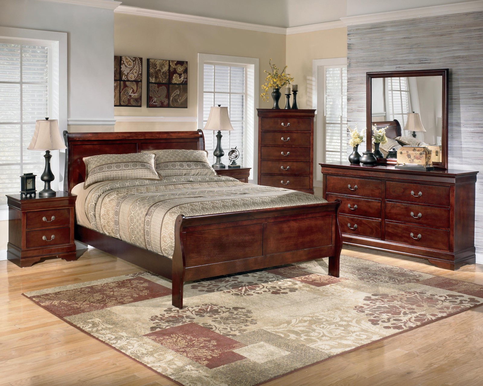 6 pc Alisdair California King Bedroom Set