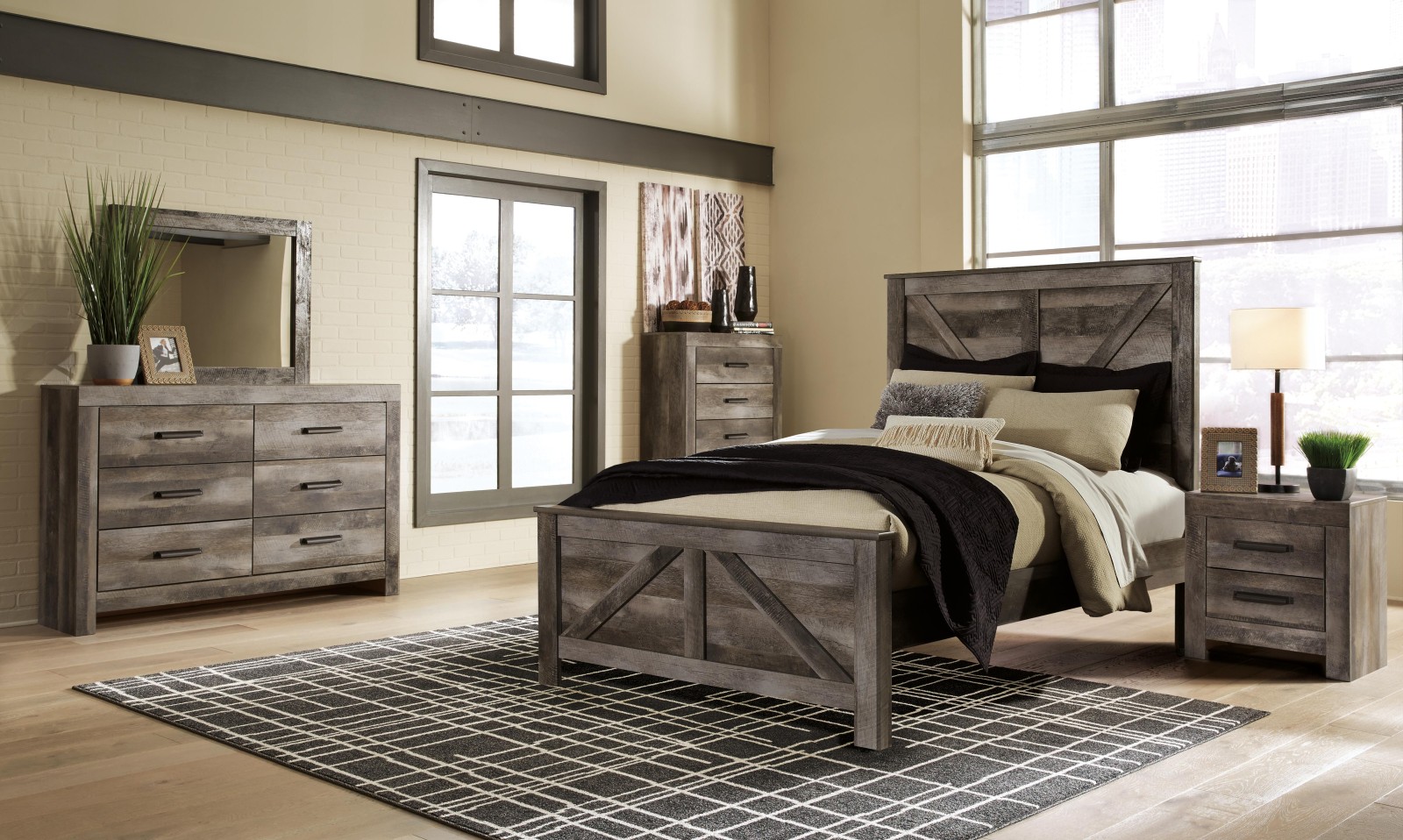 7 pc Wynnlow Queen Bedroom Set
