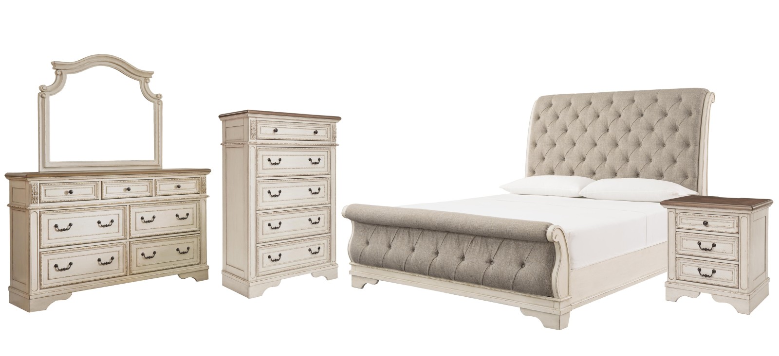 7 pc Realyn Queen Bedroom Set
