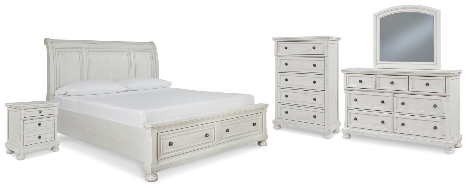 7 pc Robbinsdale Queen Bedroom Set