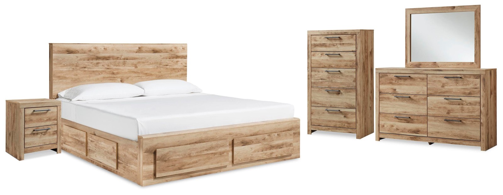 8 pc Hyanna Queen Bedroom Set