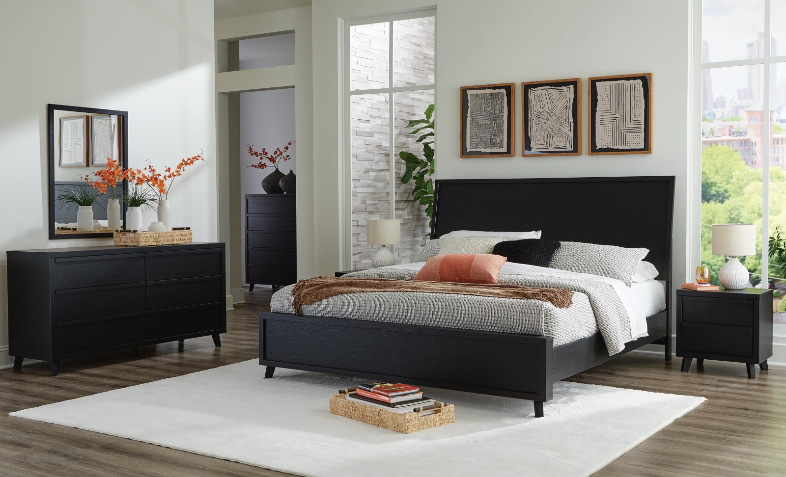 8 pc Danziar King Bedroom Set