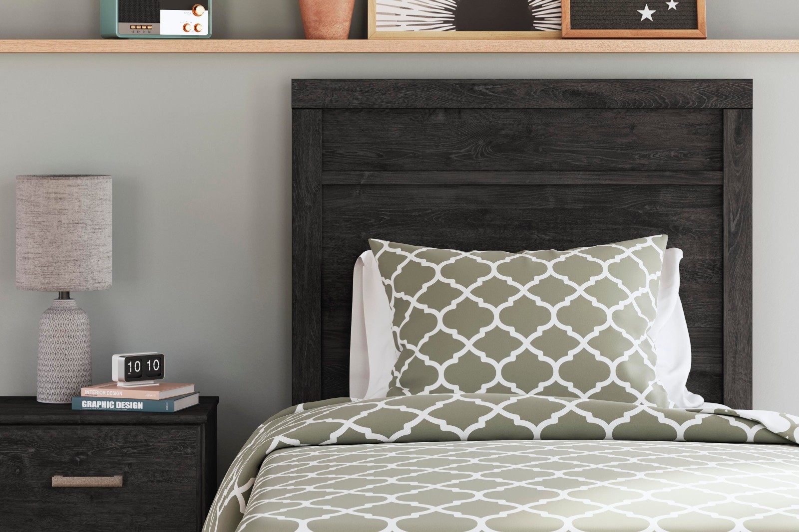 6 pc Belachime Twin Youth Bedroom Set