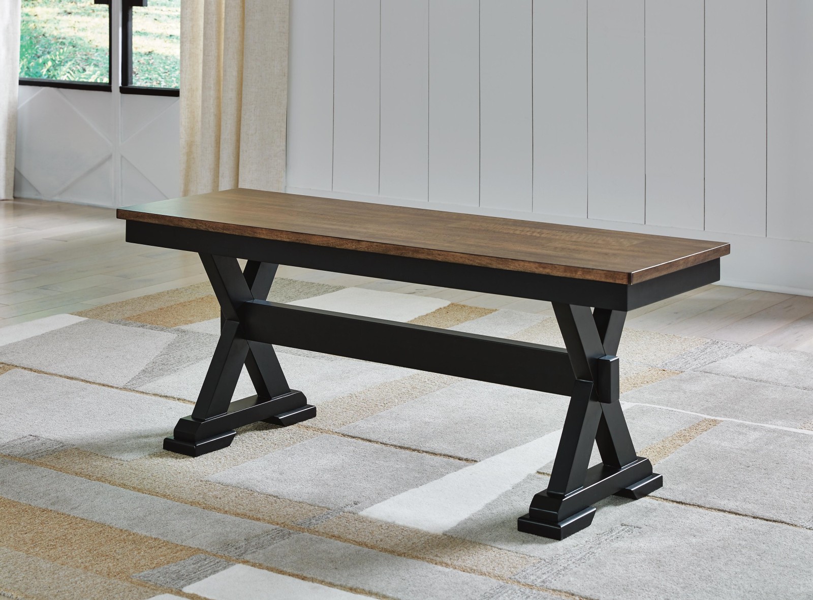 Wildenauer Dining Table and 2 Chairs and Bench