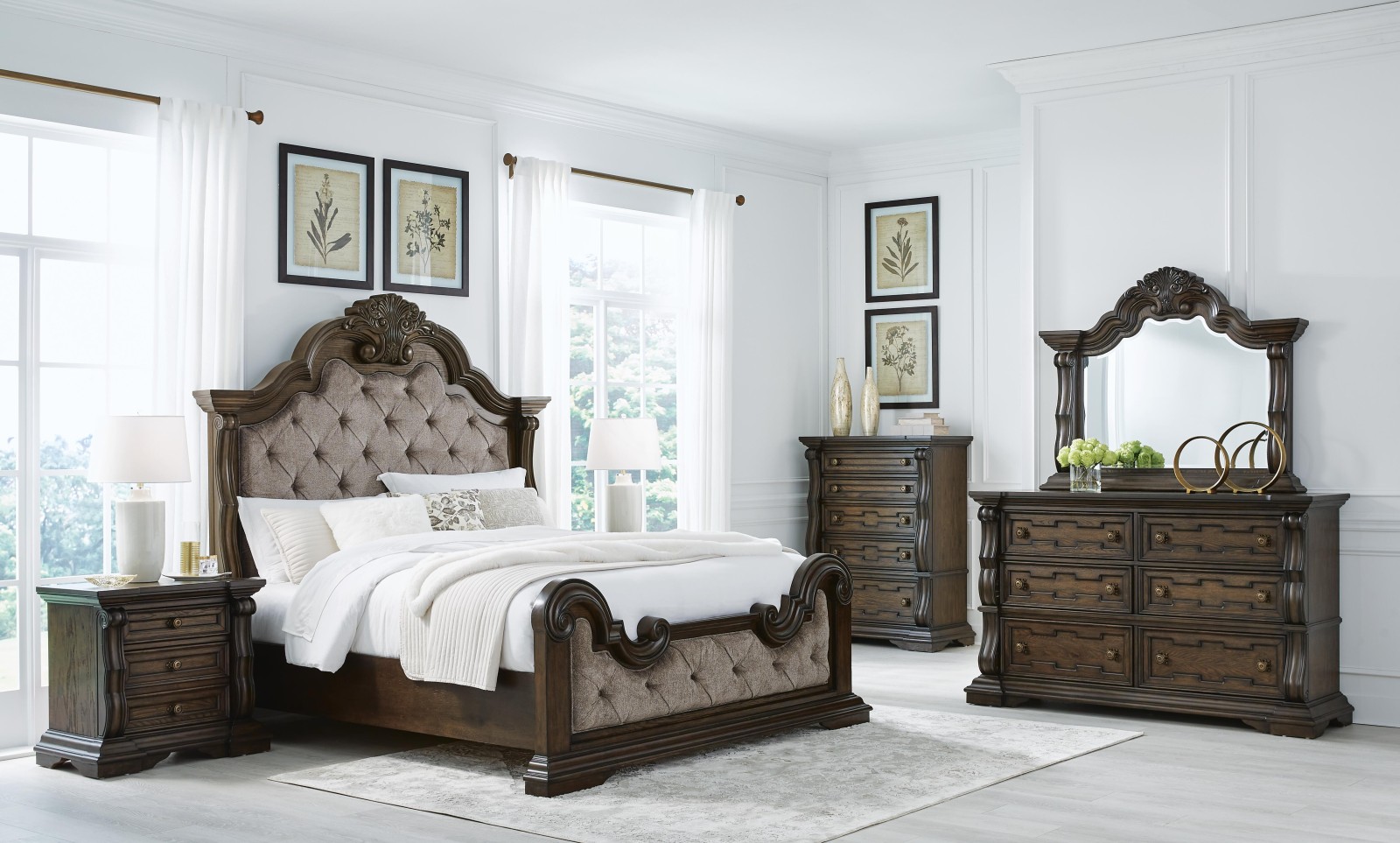 7 pc Maylee King Bedroom Set