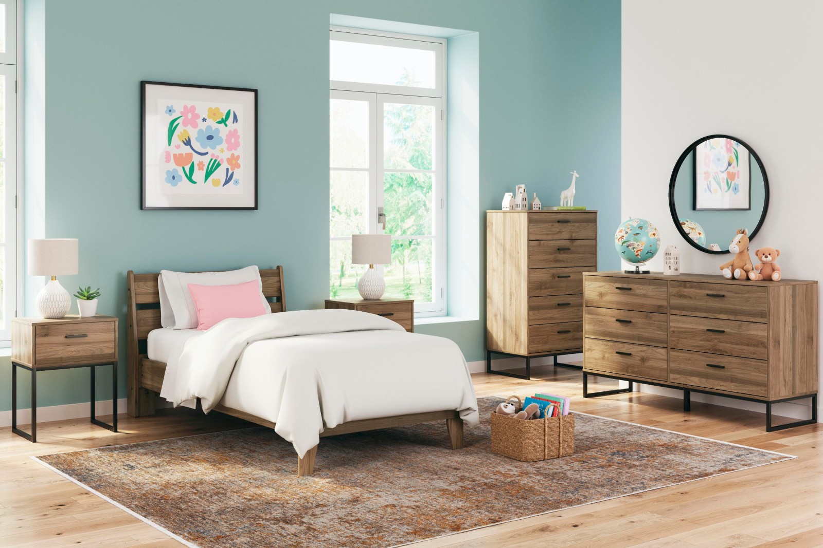 5 pc Deanlow Twin Youth Bedroom Set