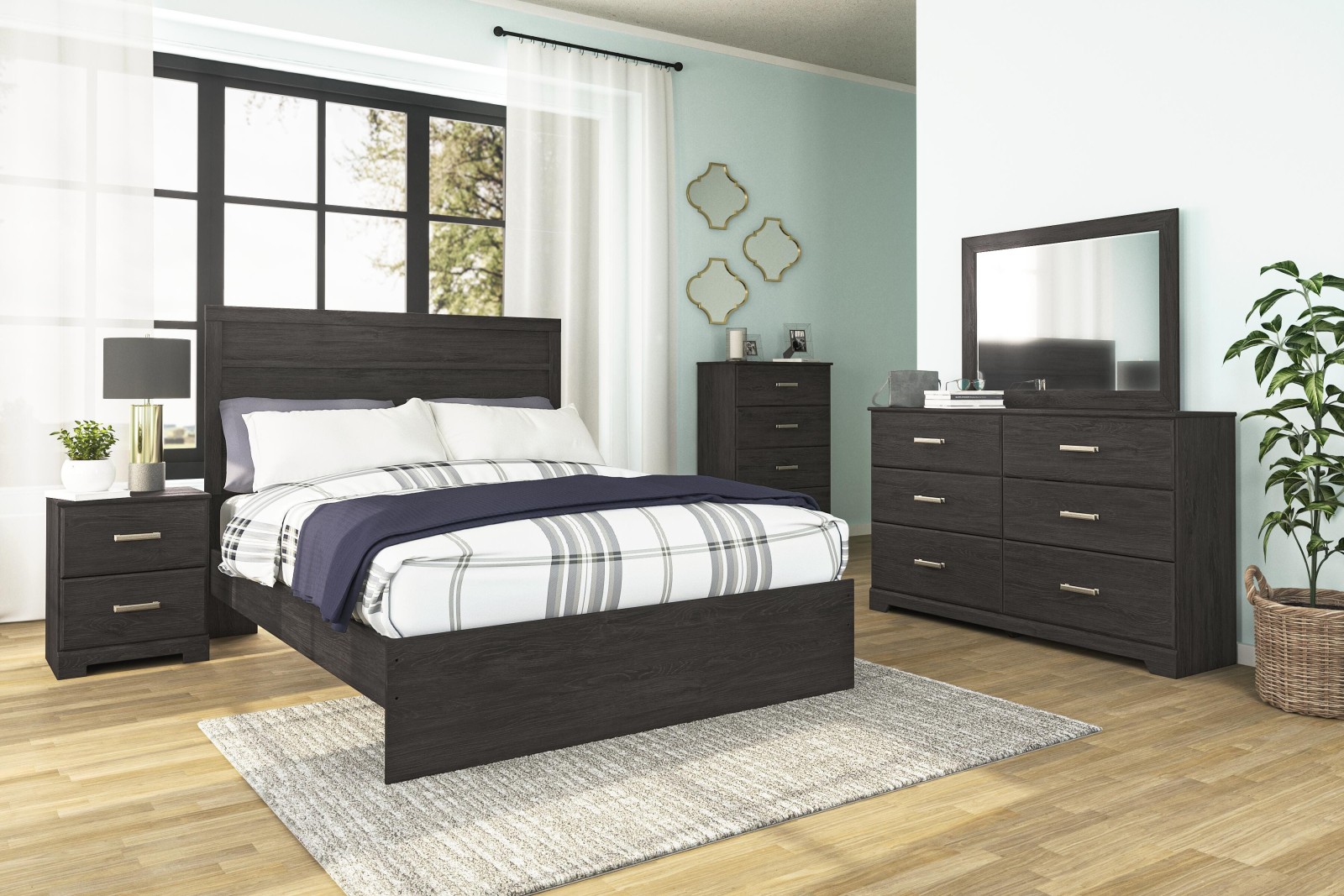 6 pc Belachime Queen Bedroom Set