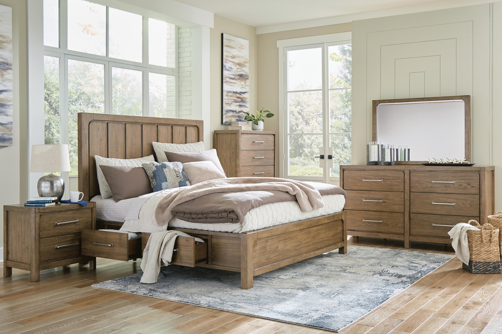 8 pc Cabalynn King Bedroom Set