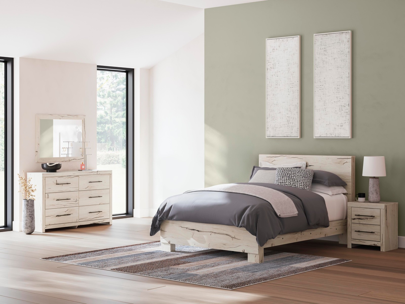 7 pc Lawroy Queen Bedroom Set