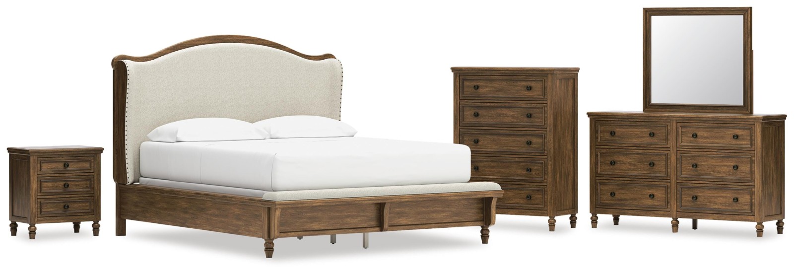7 pc Sturlayne California King Bedroom Set