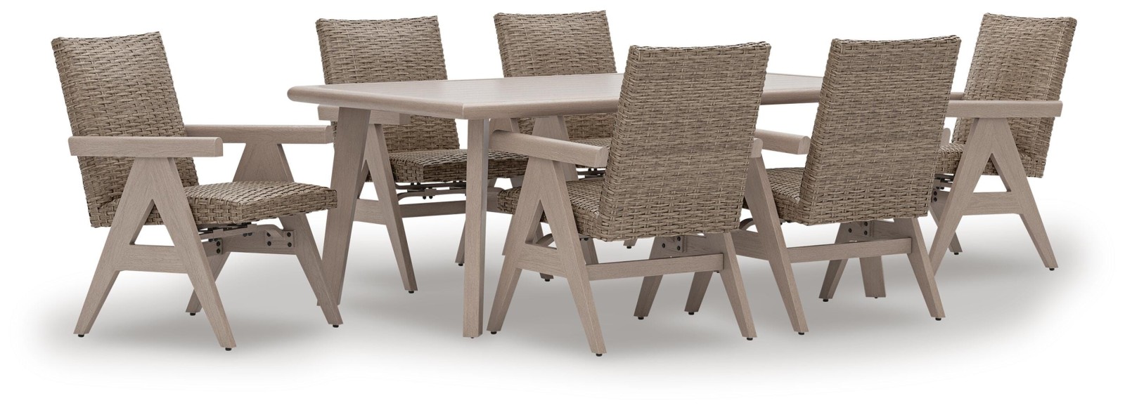 Cliff Trails Outdoor Dining Table and 6 Chairs