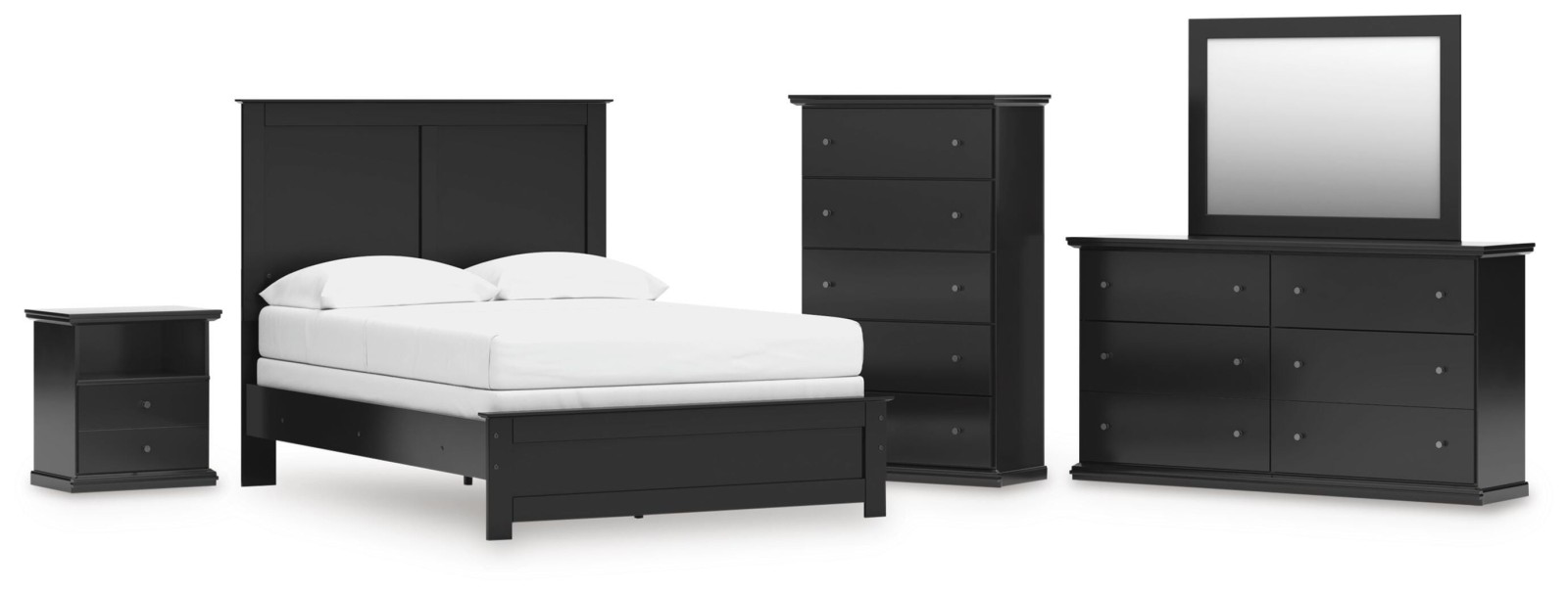6 pc Maribel Full Youth Bedroom Set