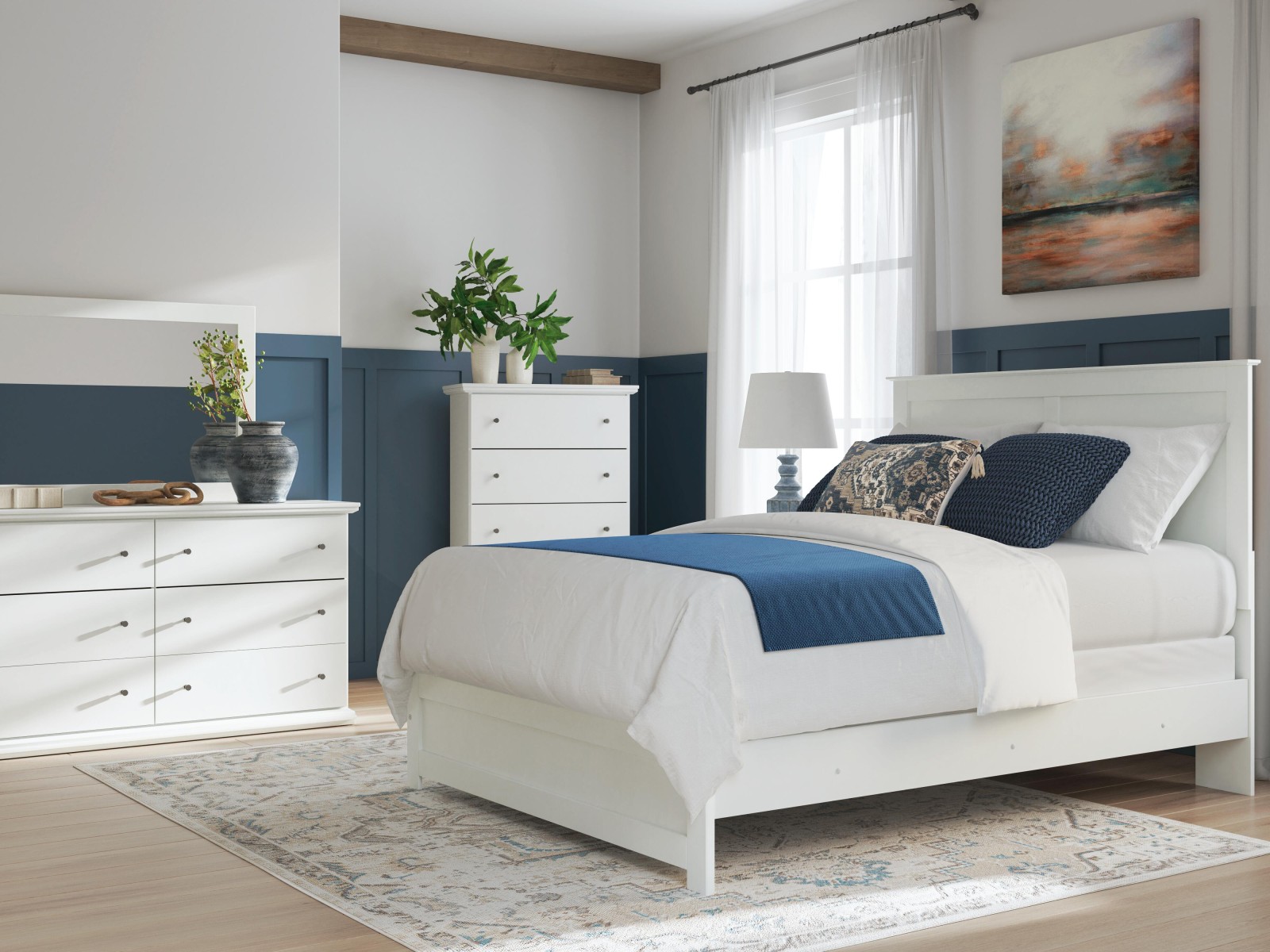 6 pc Bostwick Shoals Queen Bedroom Set