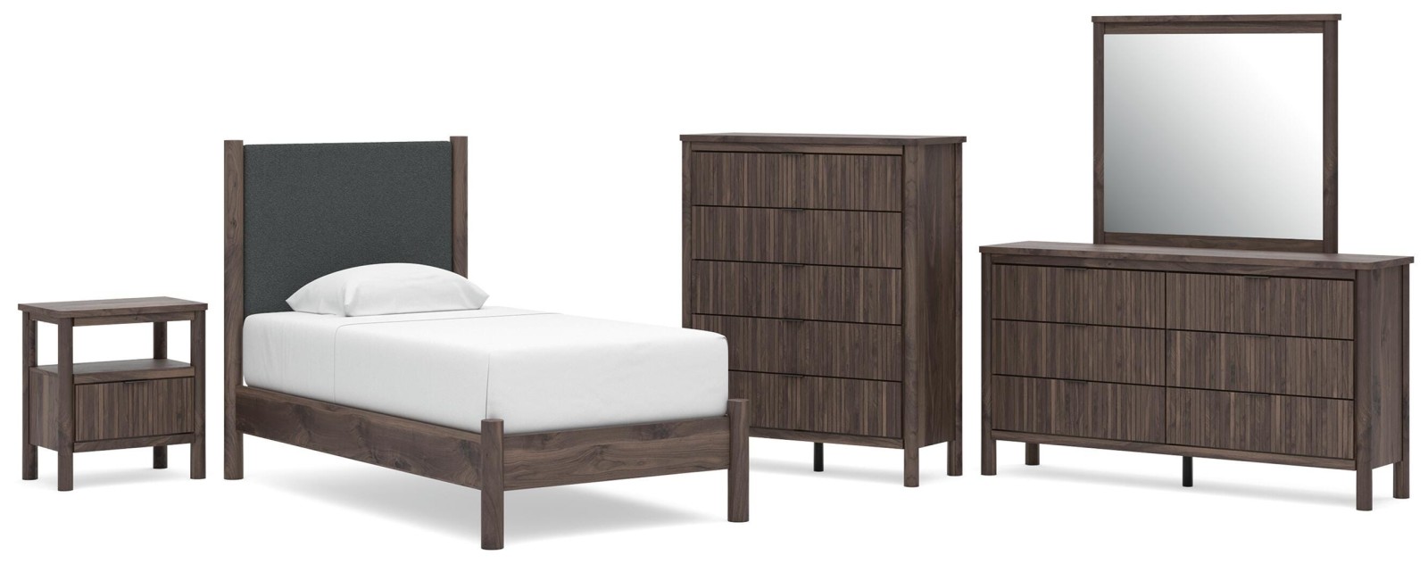 7 pc Pamytta Twin Youth Bedroom Set