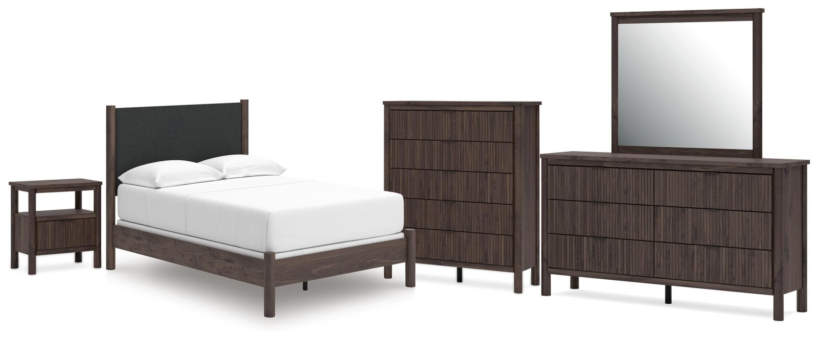 6 pc Pamytta Full Youth Bedroom Set
