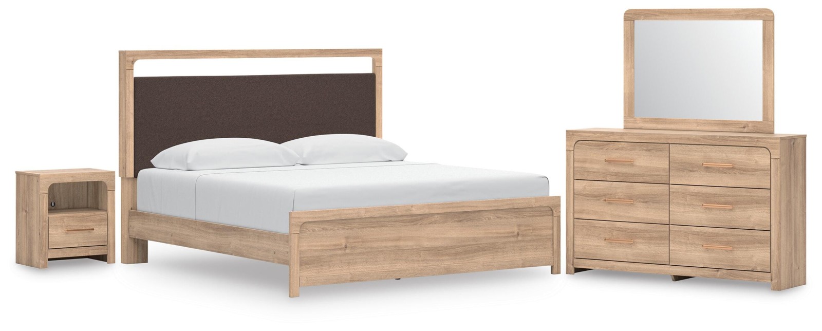 8 pc Kinlanni King Bedroom Set