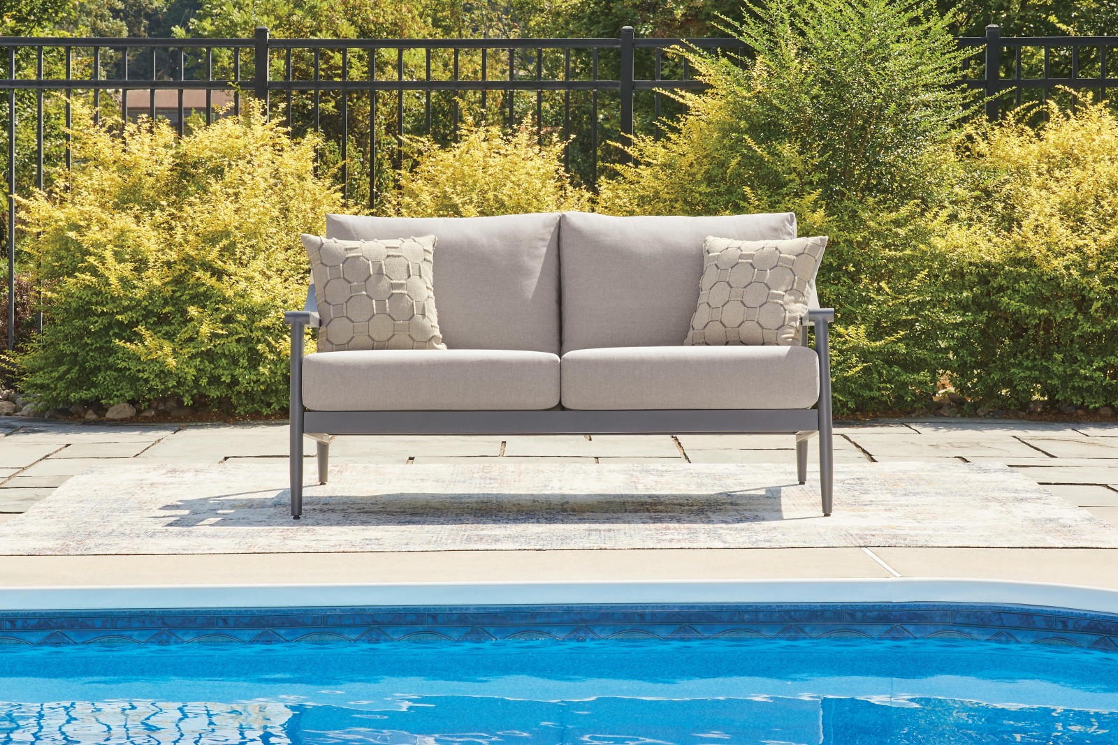 Ocean Beach Outdoor Sofa and Loveseat