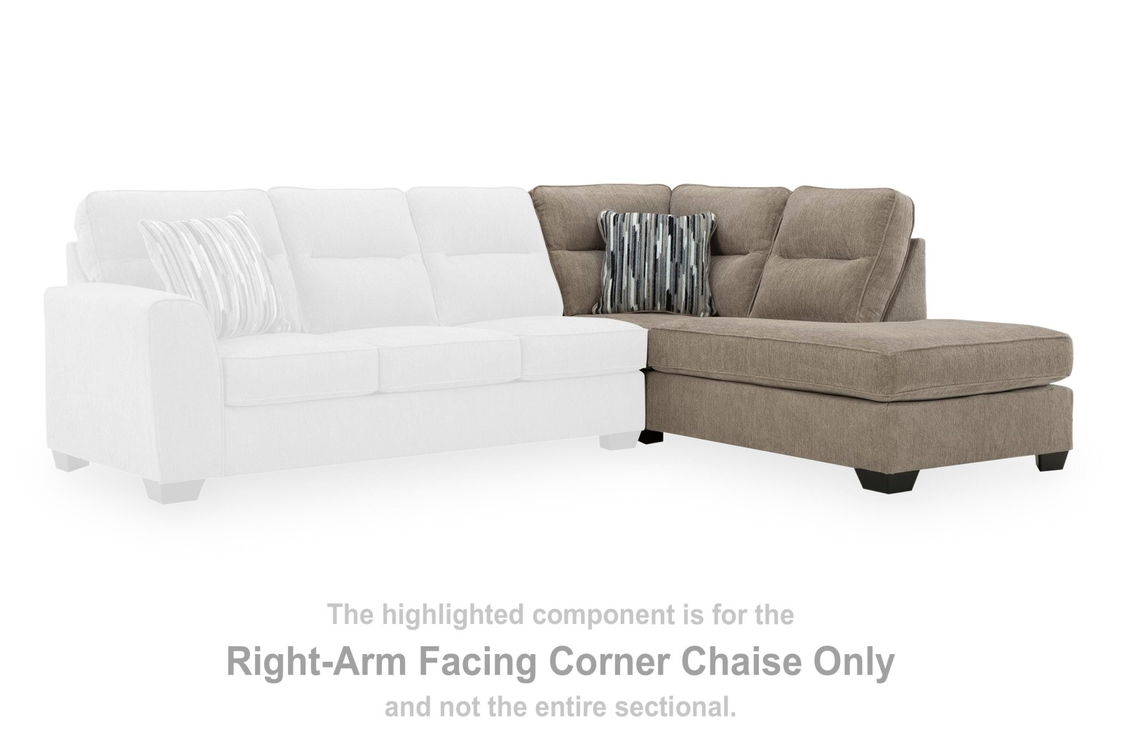 Olten Right-Arm Facing Corner Chaise