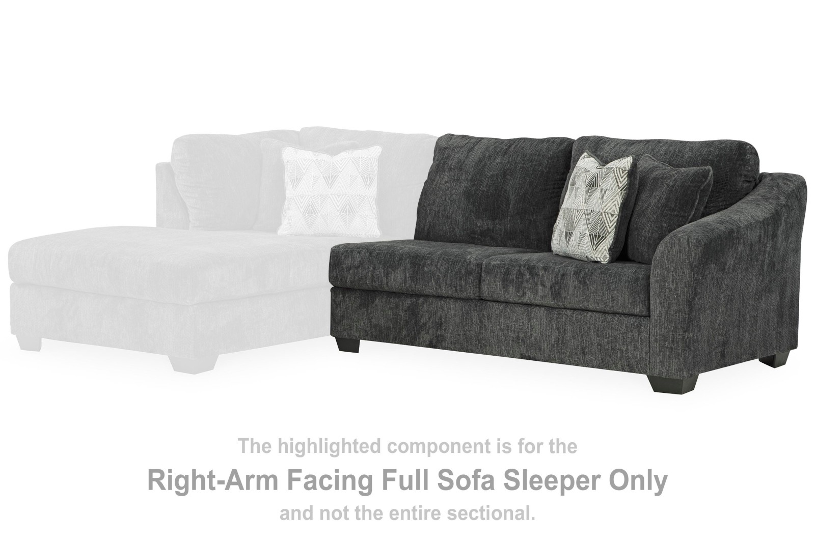 Biddeford Right-Arm Facing Full Sofa Sleeper