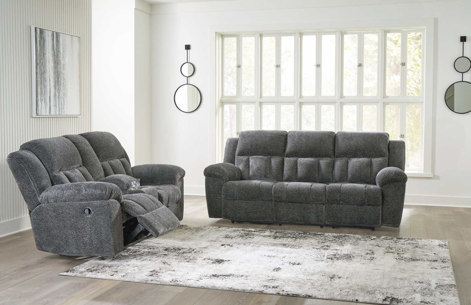 Frohn Reclining Sofa and Loveseat