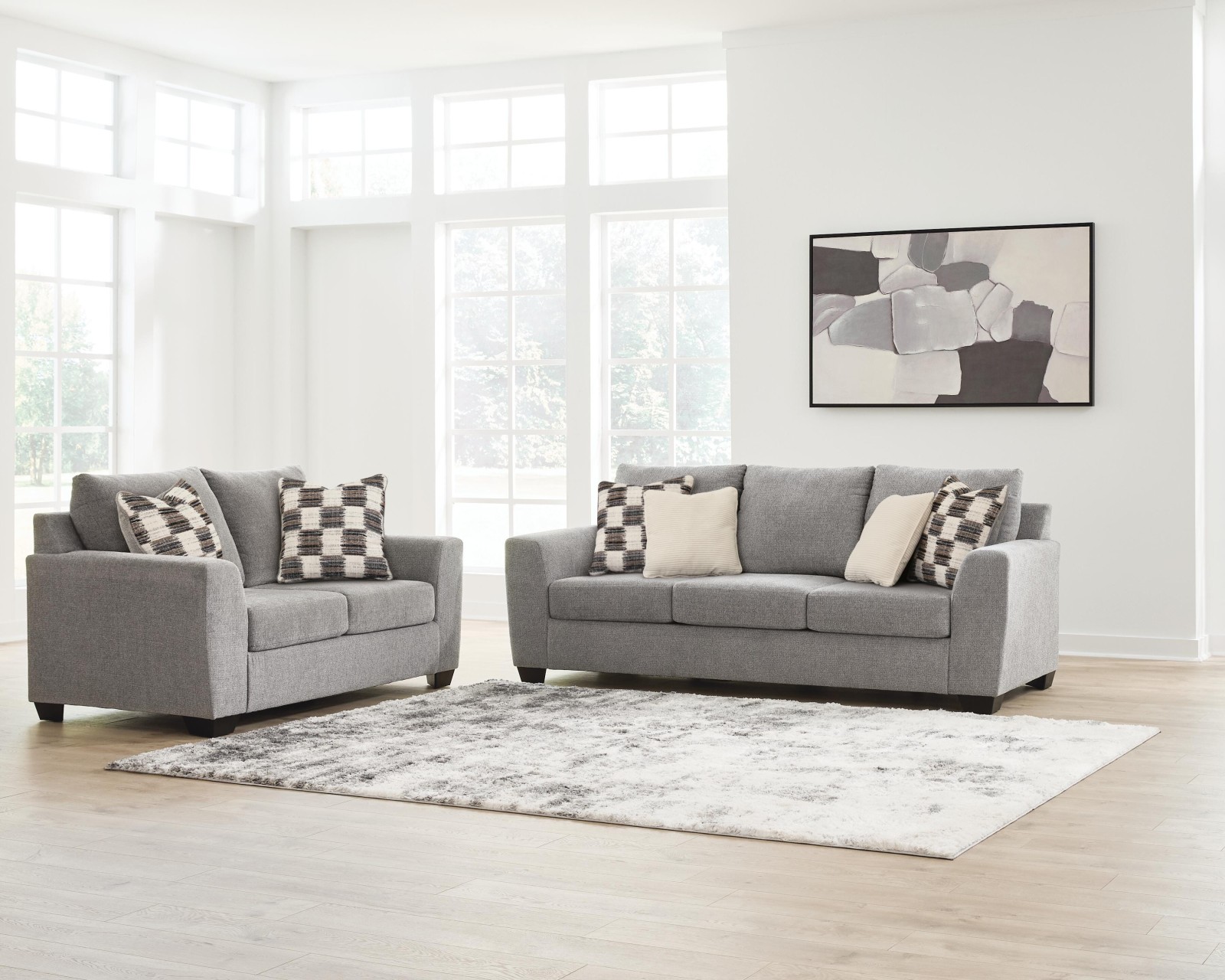 Loreo Sofa and Loveseat