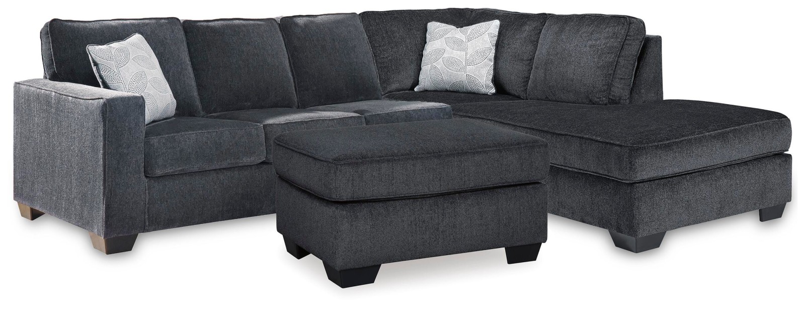 Altari 2-Piece Sleeper Sectional and Ottoman