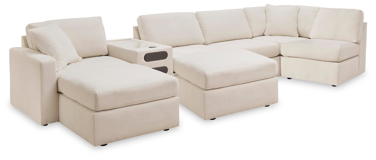 Modmax 6-Piece Sectional and 2 Ottomans