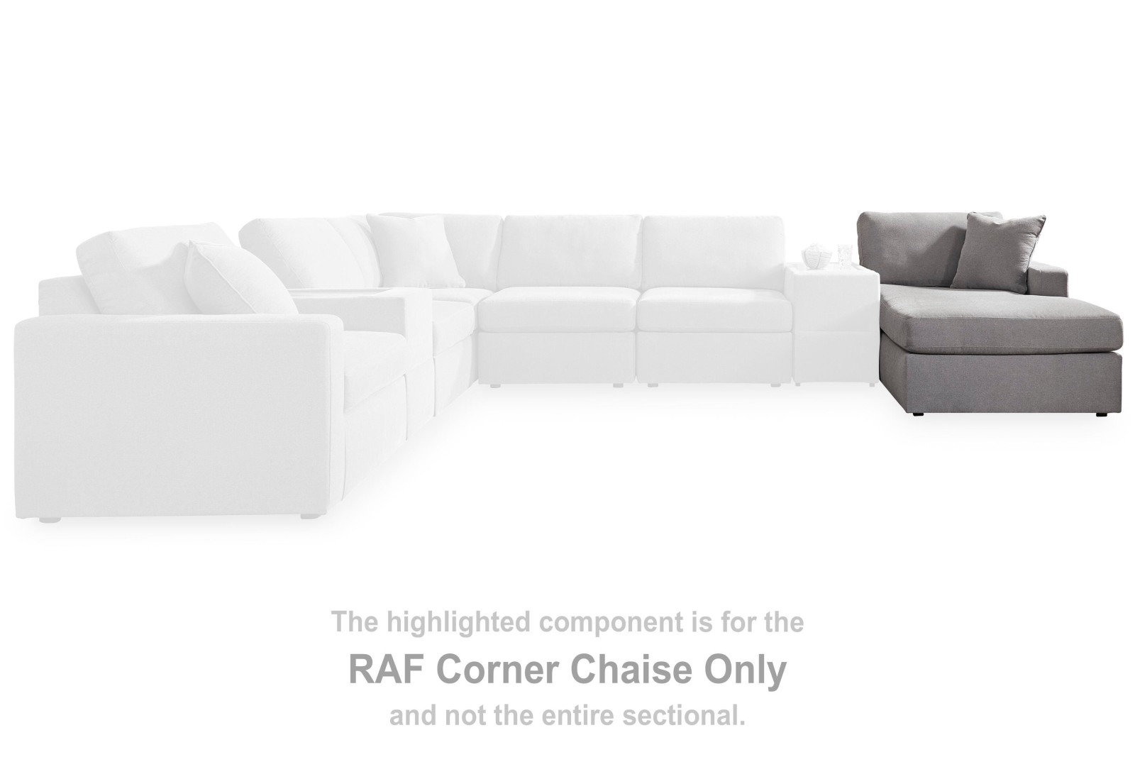 Modmax Right-Arm Facing Corner Chaise