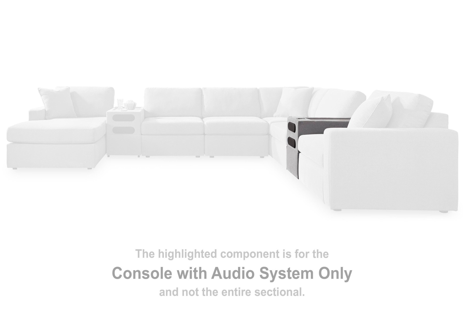 Modmax Console with Audio System