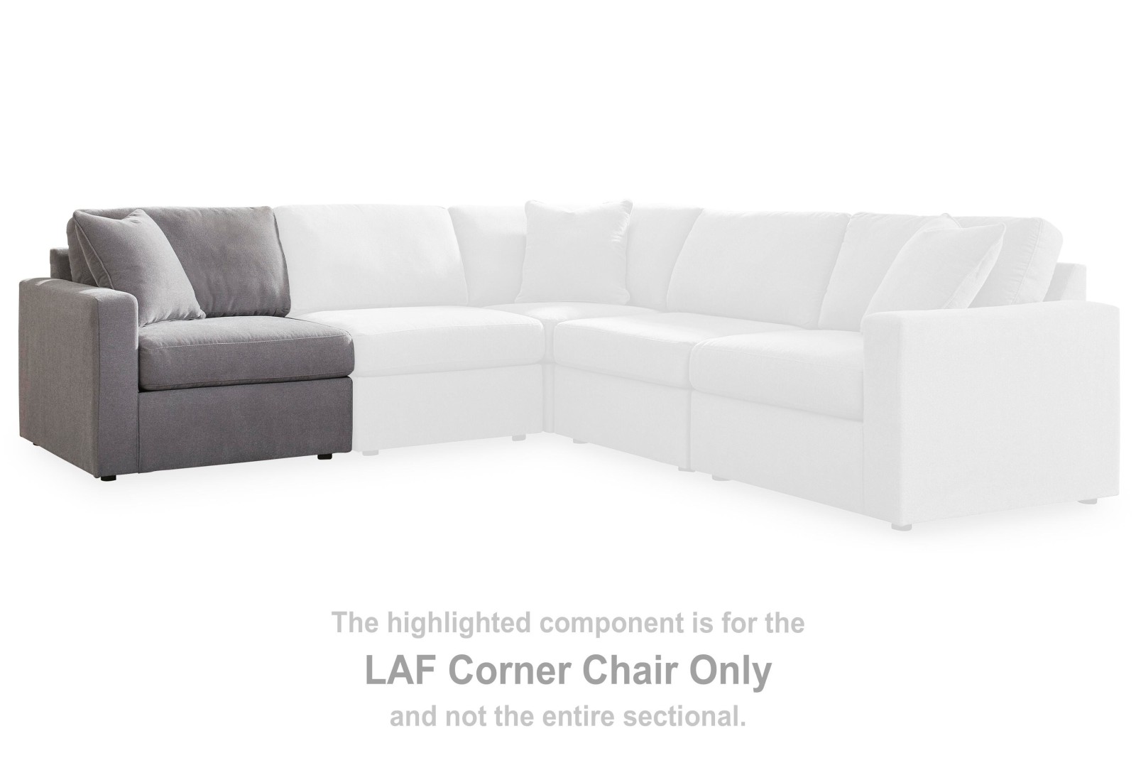 Modmax Left-Arm Facing Corner Chair