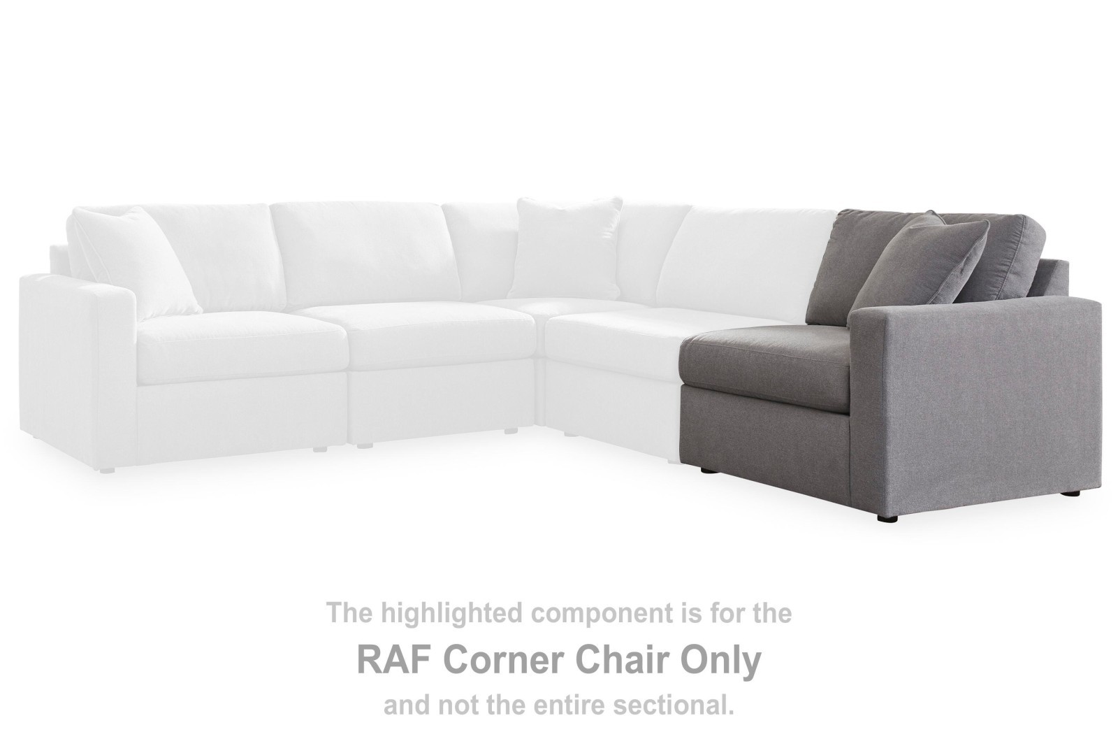 Modmax Right-Arm Facing Corner Chair