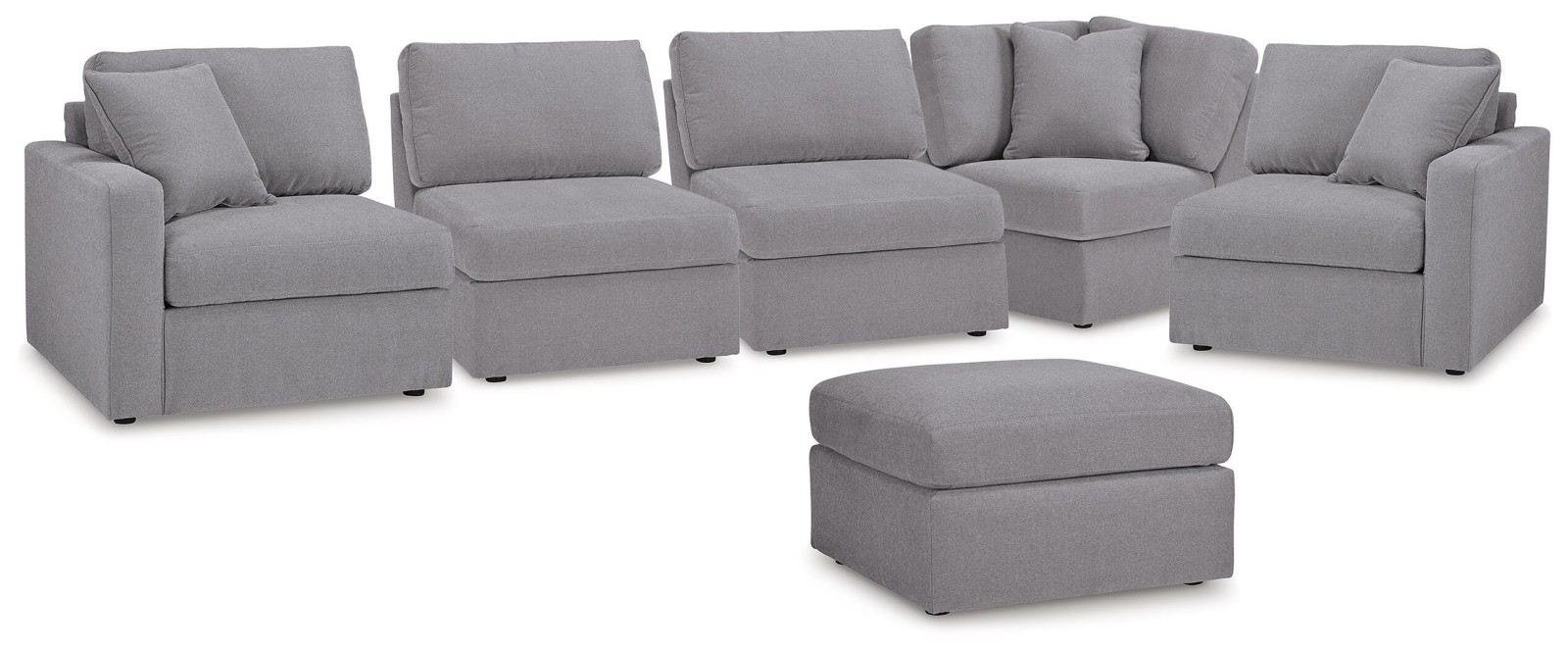 Modmax 5-Piece Sectional and Ottoman