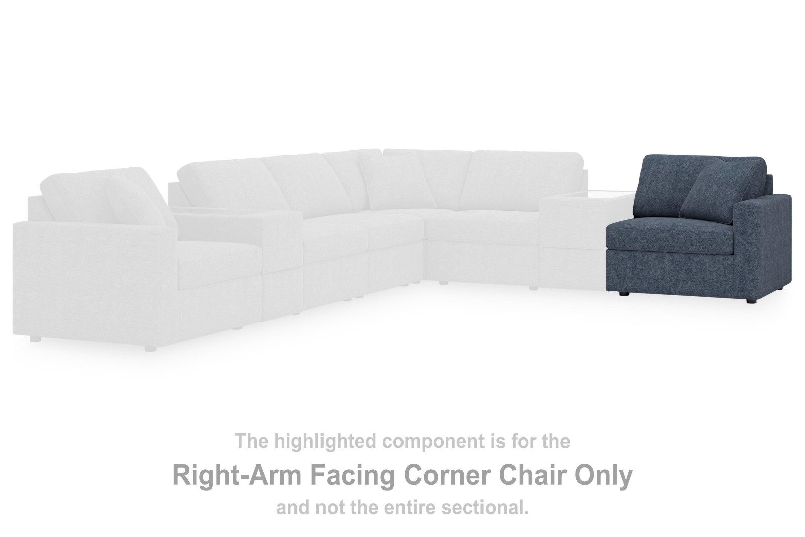 Modmax Right-Arm Facing Corner Chair