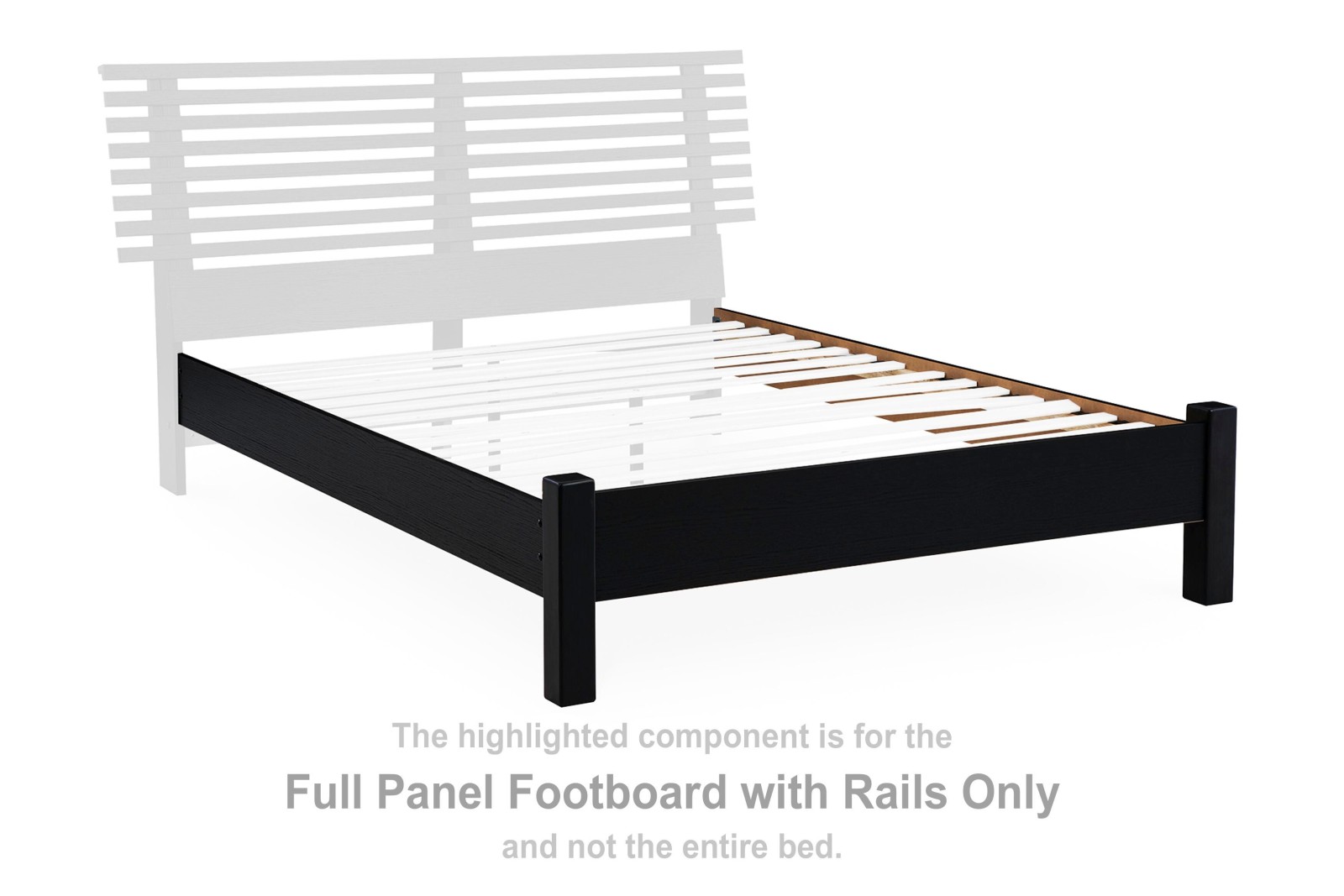 Danziar Full Panel Footboard with Rails