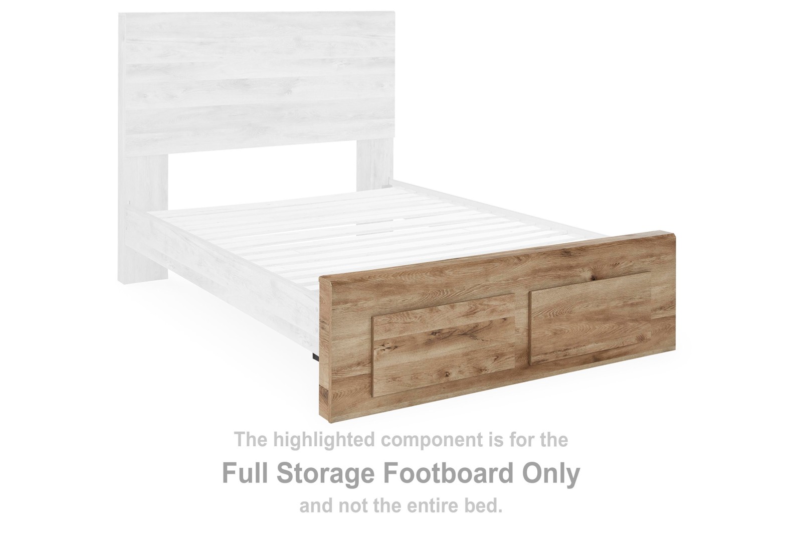 Hyanna Full Storage Footboard