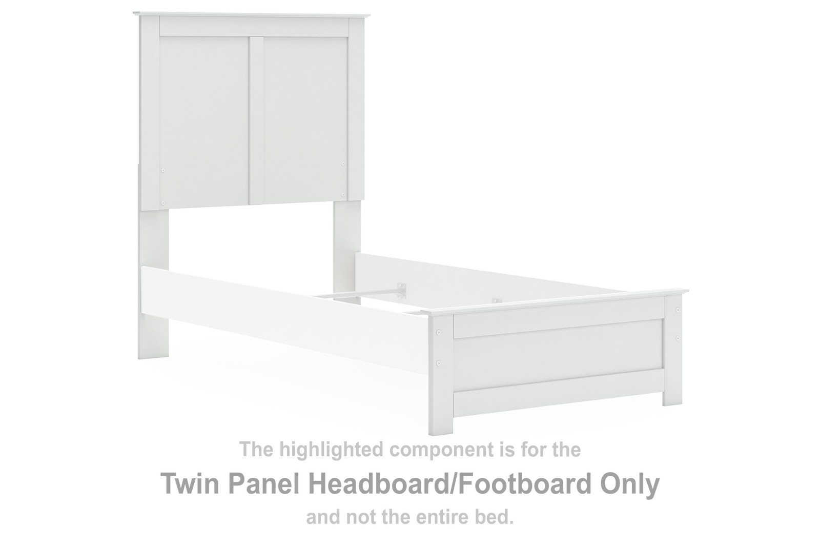 Bostwick Shoals Twin Panel Headboard/Footboard