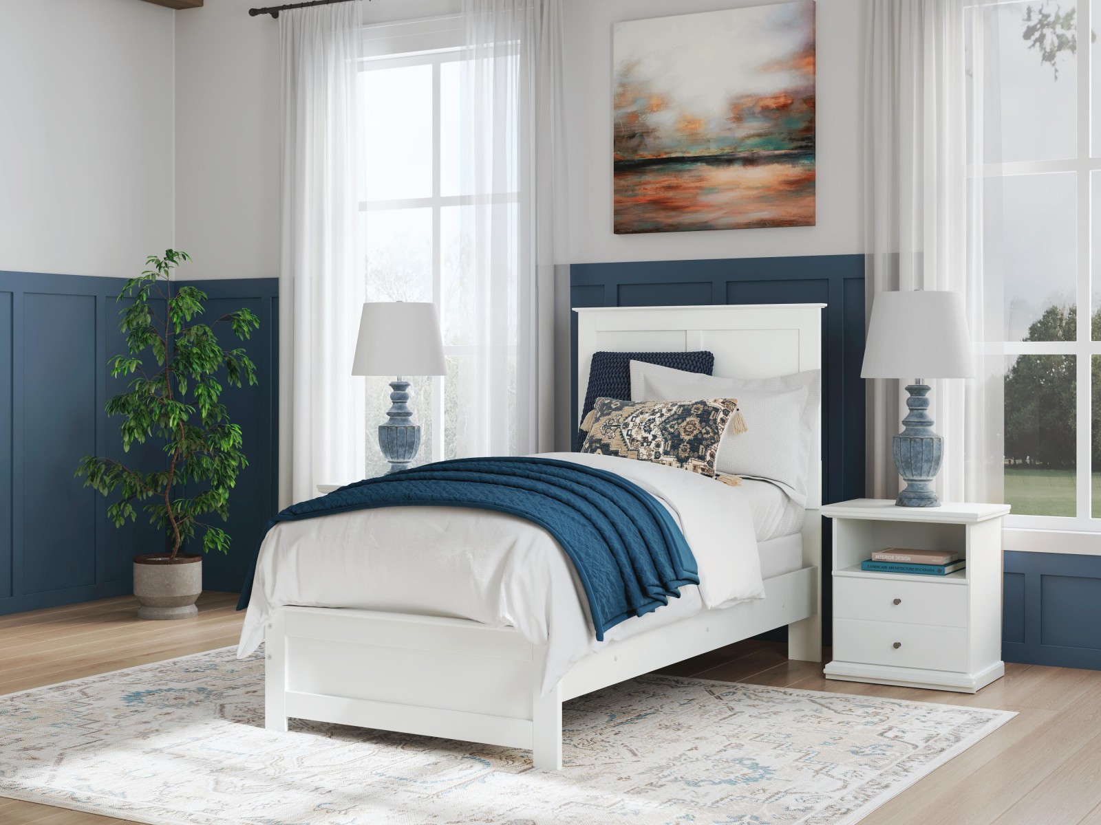 Bostwick Shoals Twin Panel Bed