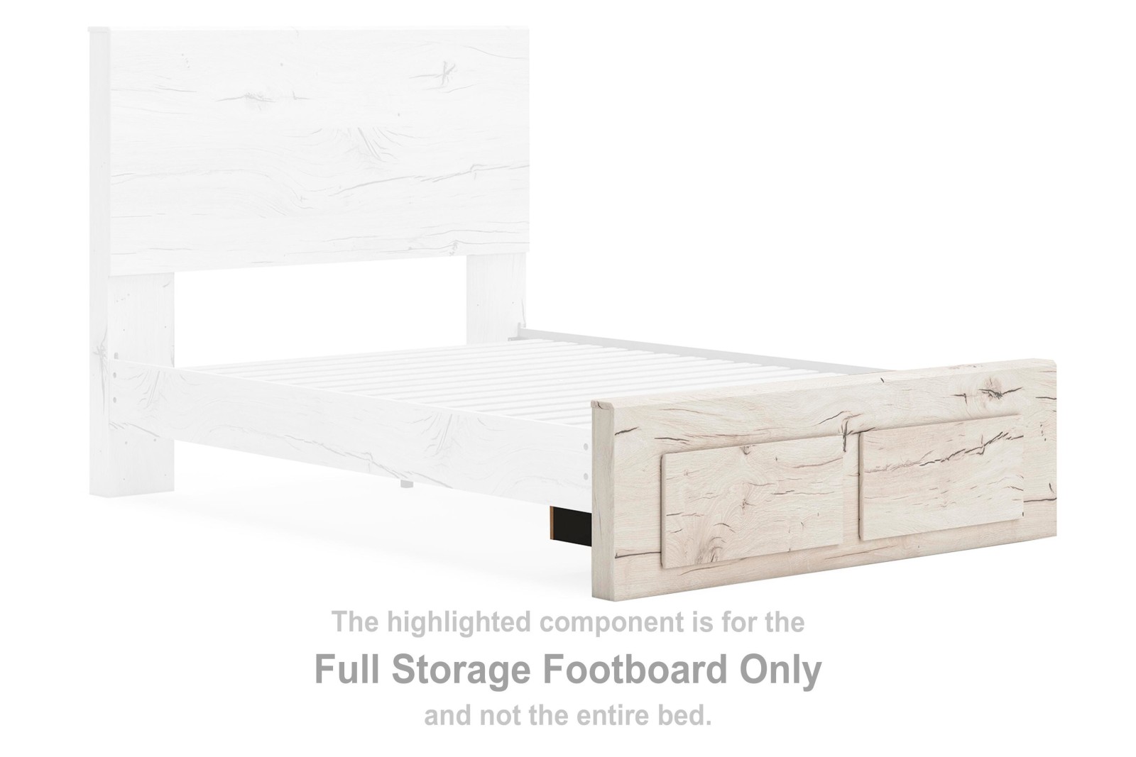 Lawroy Full Storage Footboard
