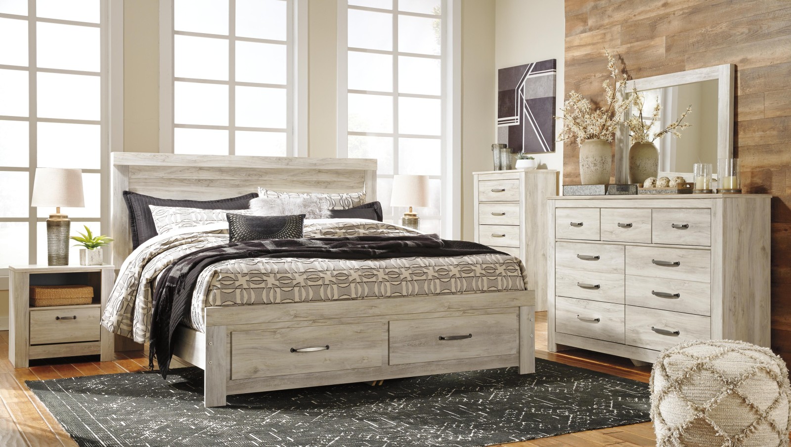8 pc Bellaby King Bedroom Set