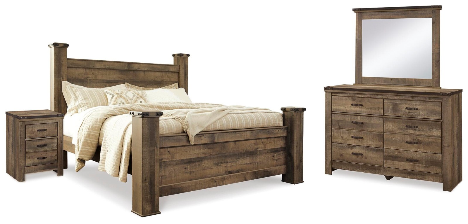 8 pc Trinell King Bedroom Set