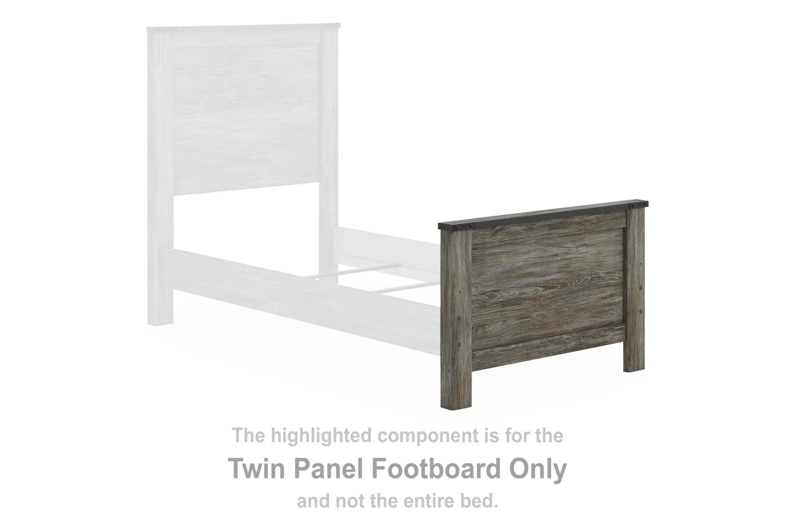 Frandern Twin Panel Footboard