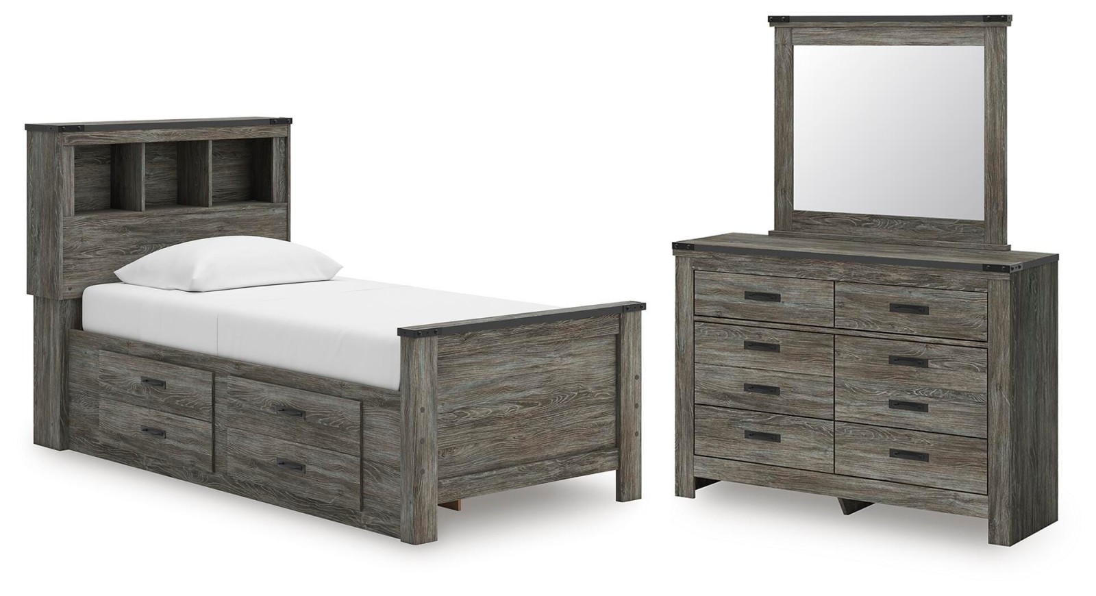8 pc Frandern Twin Youth Bedroom Set