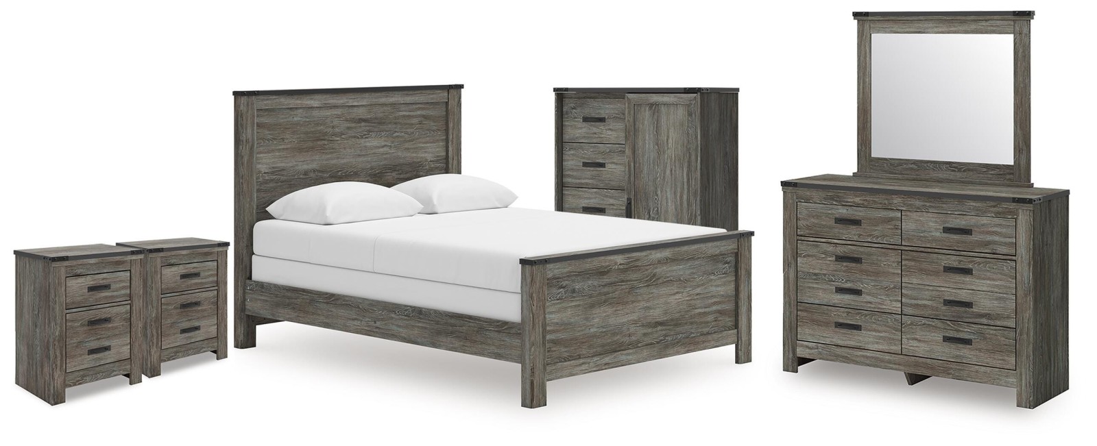 7 pc Frandern Queen Bedroom Set