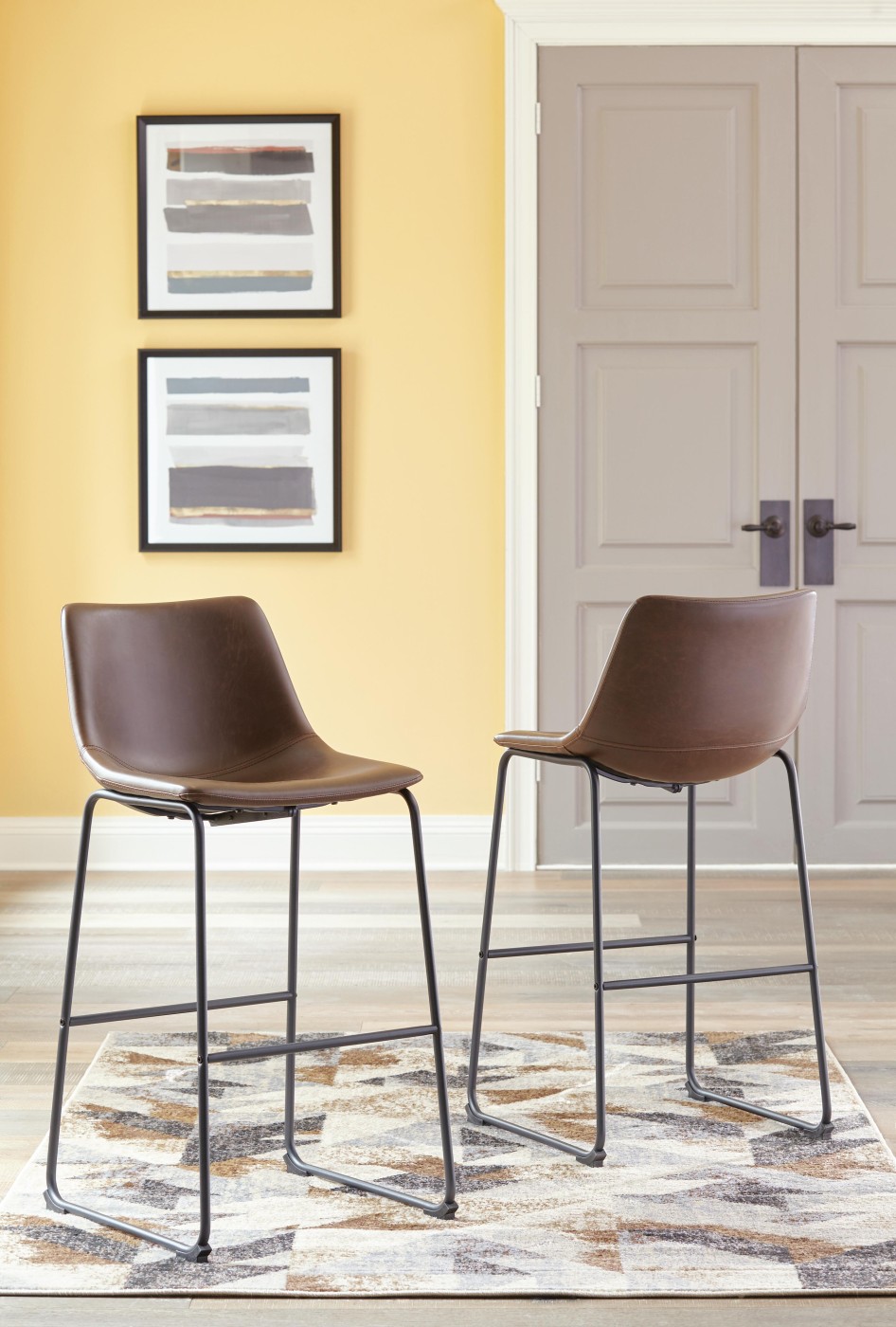 Centiar Pub Height Bar Stool (Set of 2)