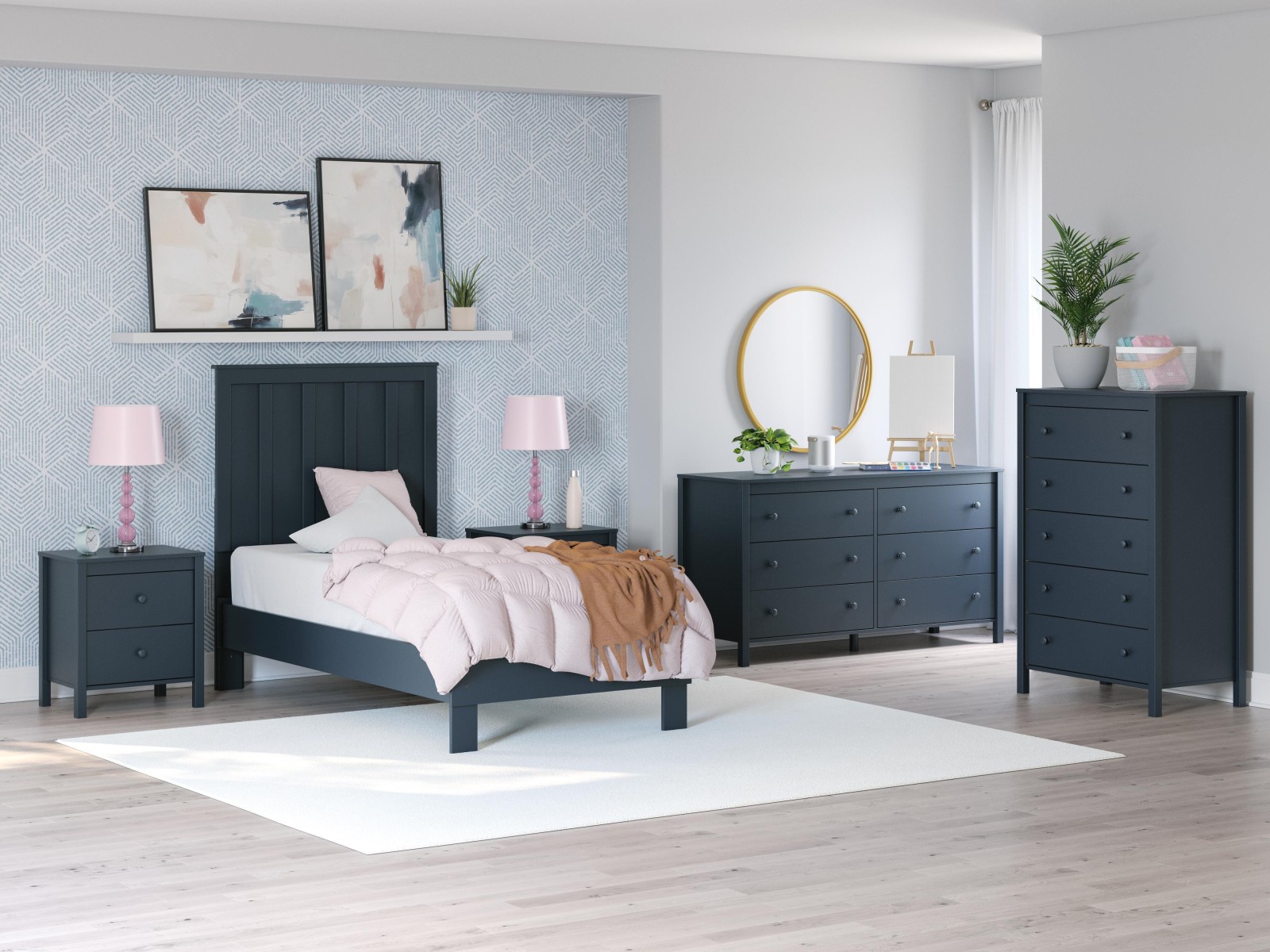 5 pc Simmenfort Twin Youth Bedroom Set
