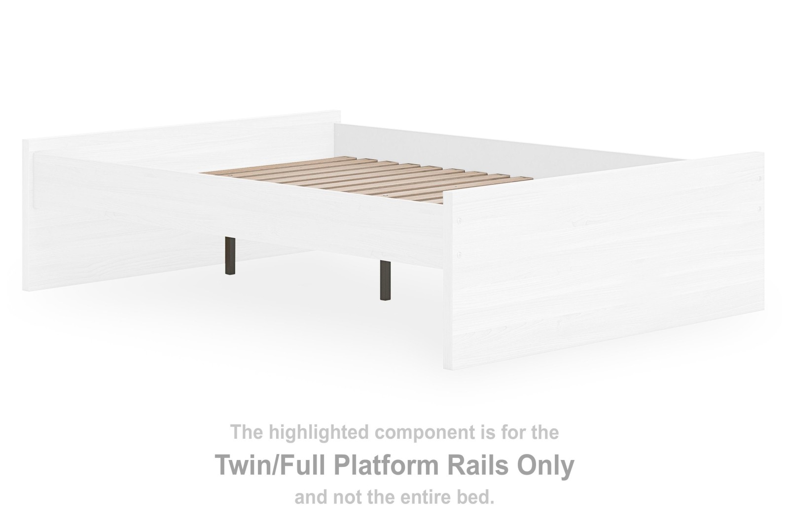 Onita Twin/Full Platform Rails