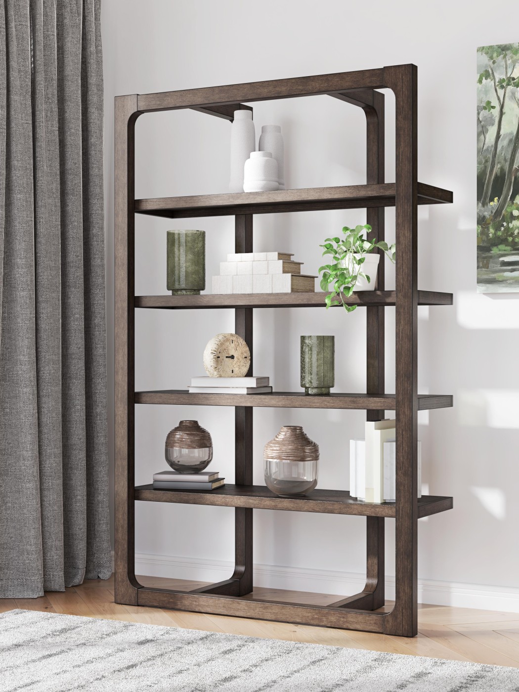 Breckington 76" Bookcase